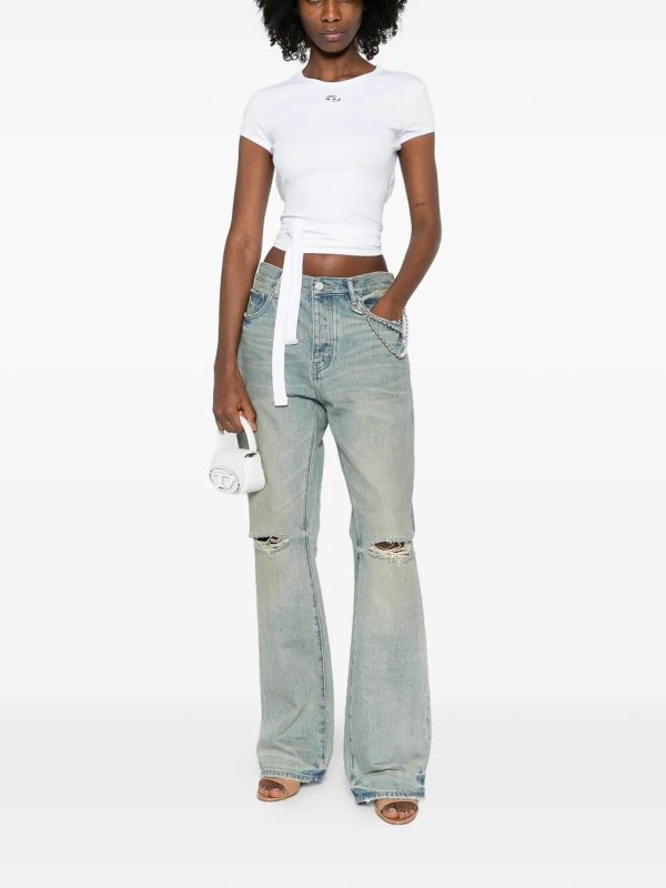 DIESEL: T-shirts online - T-Shirt - Weiß