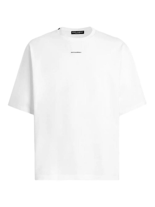 DOLCE & GABBANA: T-shirts - T-Shirt - Weiß