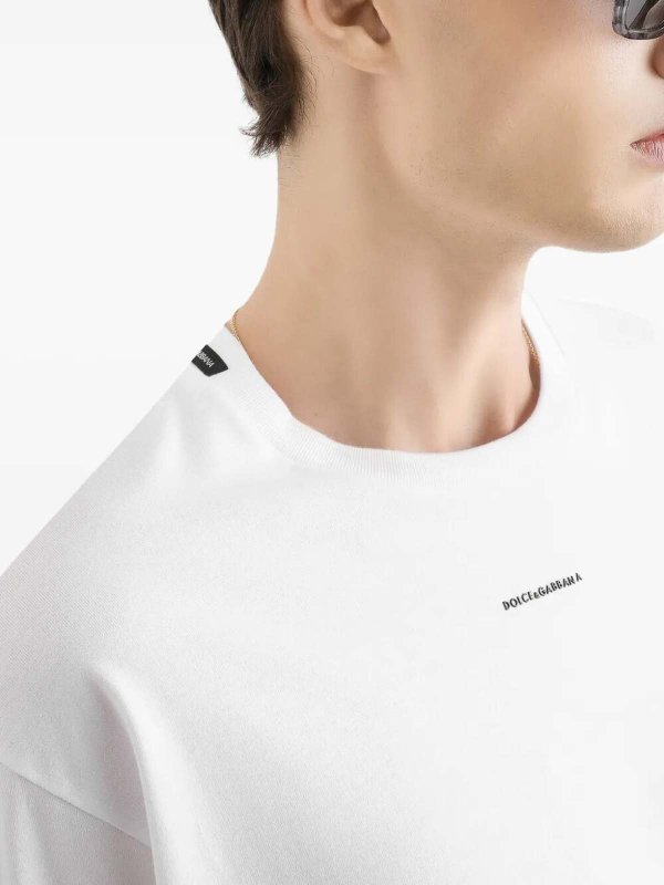 T-Shirt - Weiß shop online: DOLCE & GABBANA