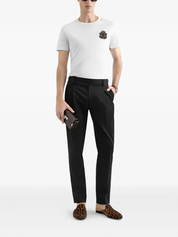 DOLCE & GABBANA: t-shirt online - T-shirt Con Ricamo