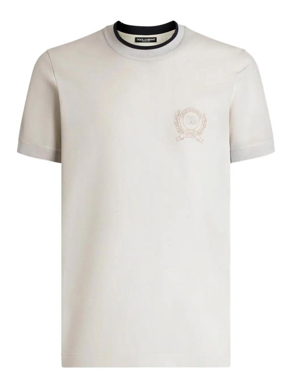 DOLCE & GABBANA: Camisetas - Camiseta - Blanco