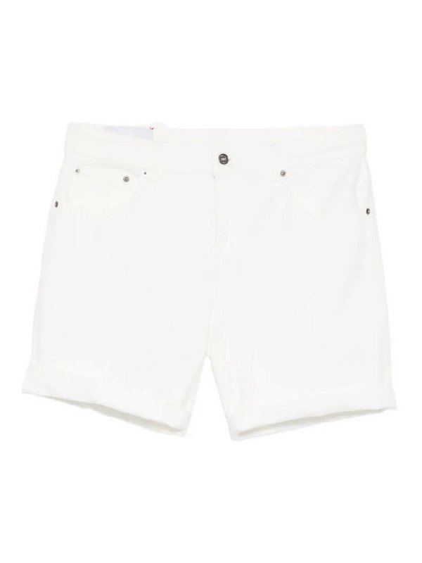 DONDUP: Hosen Shorts - Shorts - Weiß