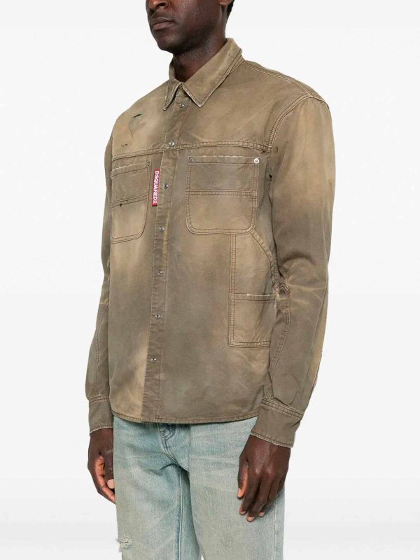 The Best Shops DSQUARED2: shirts - Carpenter Shirt