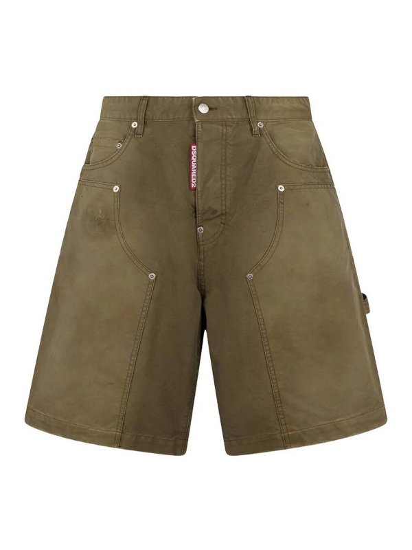 DSQUARED2: Trousers Shorts - Carpenter Shorts