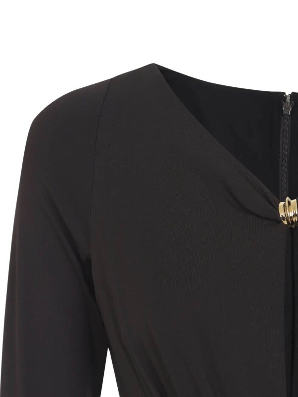 The Best Shops ELISABETTA FRANCHI: ニーレングスドレス - 膝丈ドレス - ブラウン