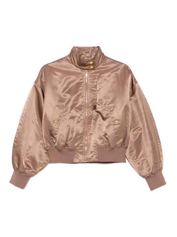 ELISABETTA FRANCHI: カジュアルジャケット - カジュアルジャケット - ダークグレー