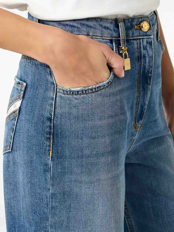 ELISABETTA FRANCHI buy online ストレートジーンズ - ブルー
