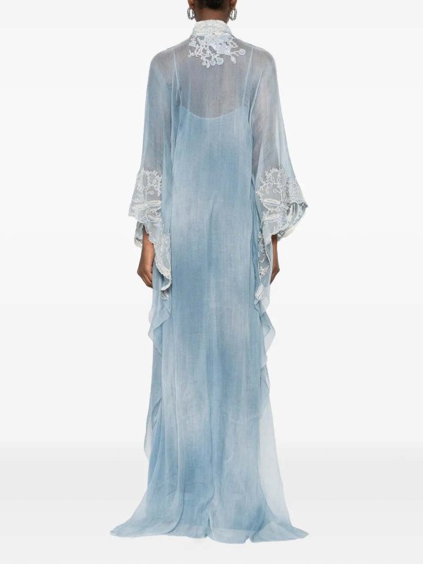 The Best Shops ERMANNO SCERVINO: ニーレングスドレス - 膝丈ドレス - ブルー