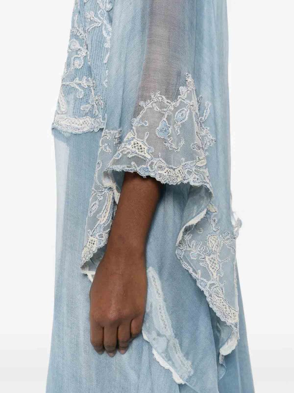 ERMANNO SCERVINO buy online 膝丈ドレス - ブルー