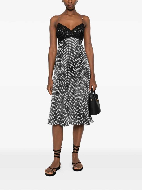 ERMANNO SCERVINO: ニーレングスドレス online - 膝丈ドレス - 黒