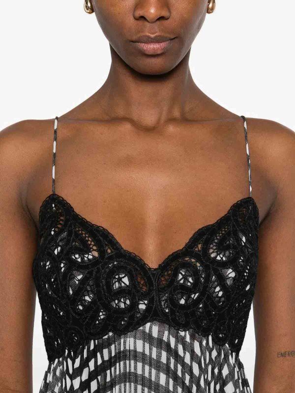 The Best Shops ERMANNO SCERVINO: ニーレングスドレス - 膝丈ドレス - 黒