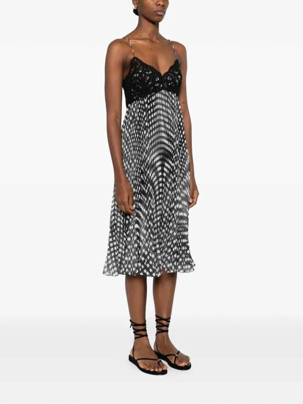 ERMANNO SCERVINO buy online 膝丈ドレス - 黒