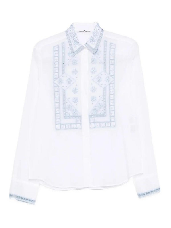 ERMANNO SCERVINO: Hemden - Hemd - Weiß