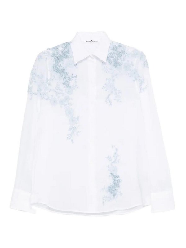 ERMANNO SCERVINO: Hemden - Hemd - Weiß