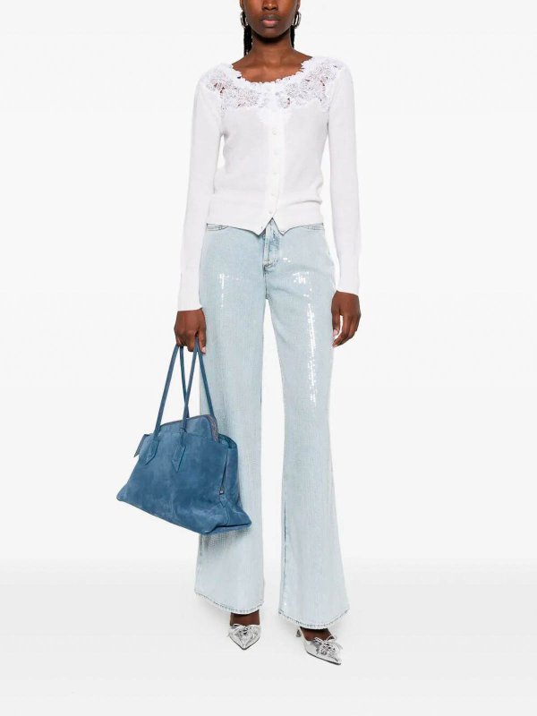 ERMANNO SCERVINO: Cardigans online - Cardigan - Weiß