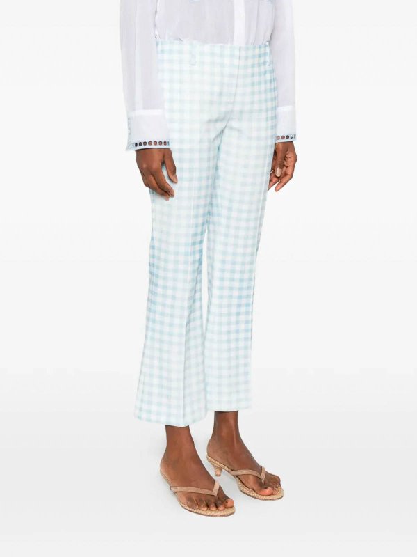 ERMANNO SCERVINO: カジュアルトラウザー online - カジュアルパンツ - ライトブルー