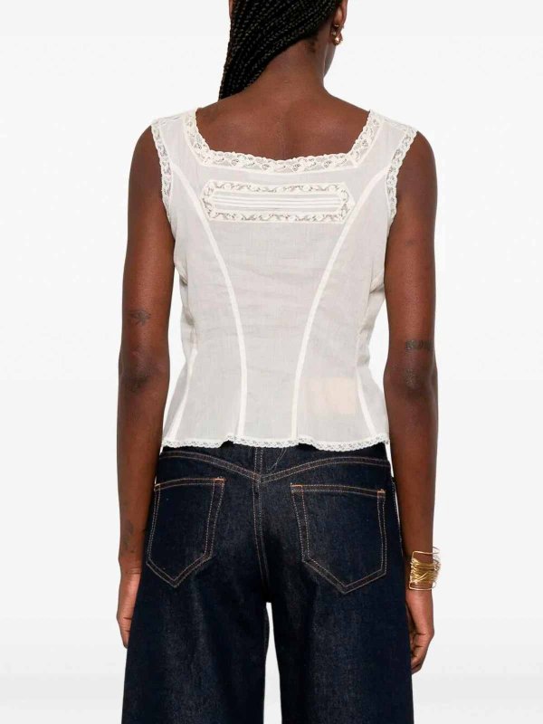 ERMANNO SCERVINO buy online トップ/タンクトップ - クリーム