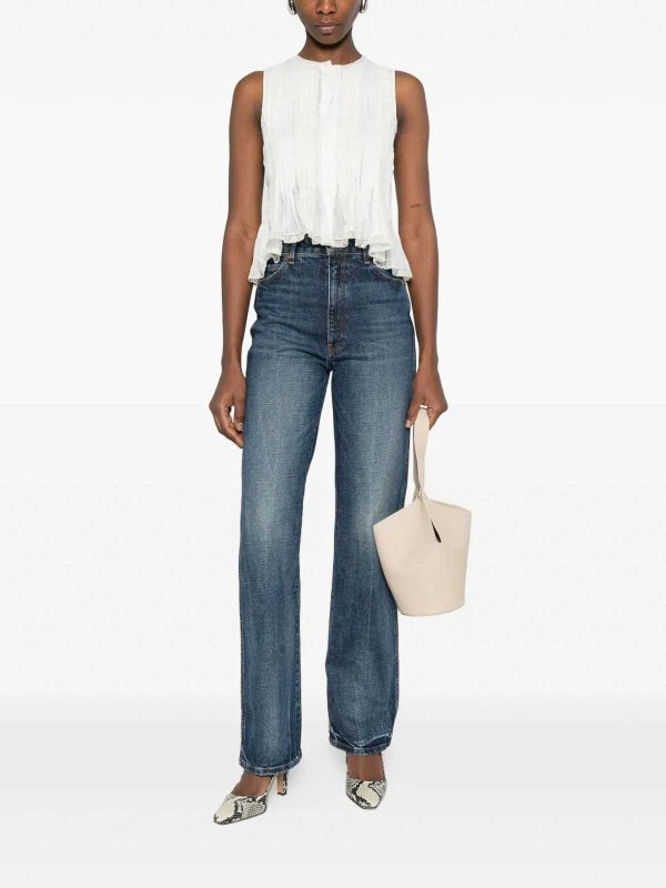 ERMANNO SCERVINO: Tops und Tank Tops online - Top - Weiß