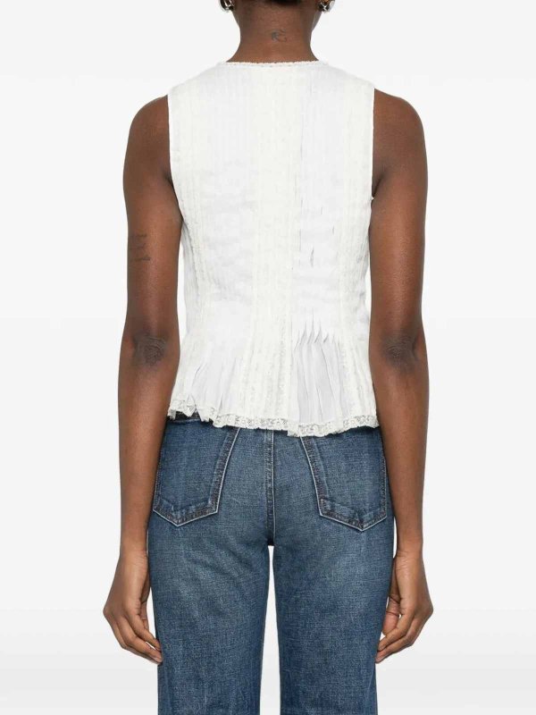 Top - Weiß shop online: ERMANNO SCERVINO