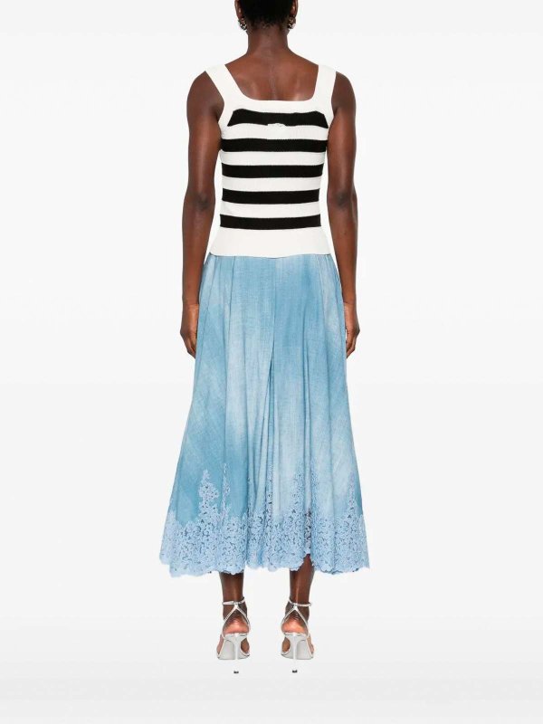 トップ/タンクトップ - 白 shop online: ERMANNO SCERVINO