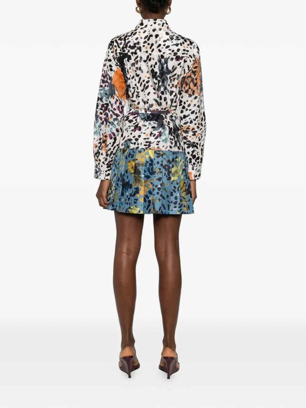Falena Print Dress shop online: FENDI