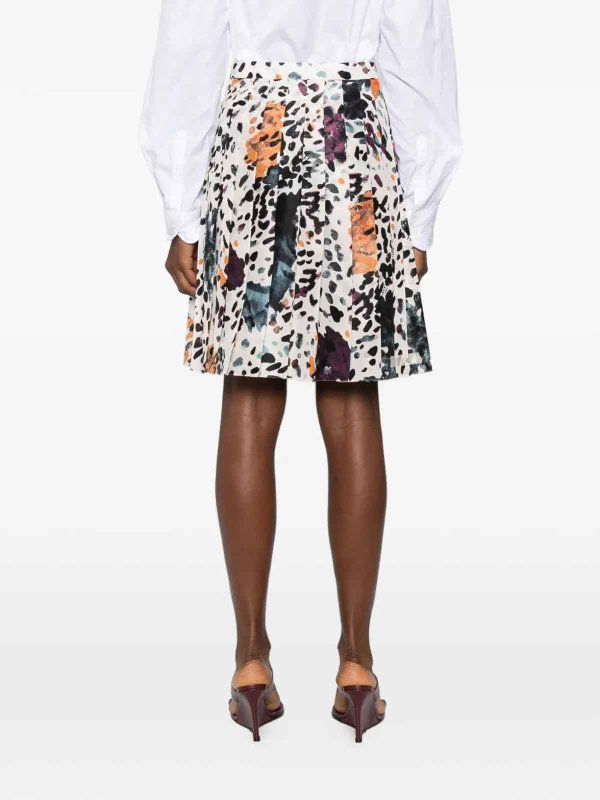 Falena Print Skirt shop online: FENDI