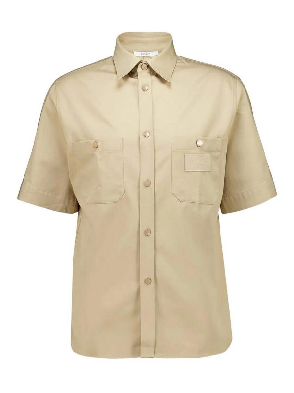 GIVENCHY: Camisas - Camisa - Beis