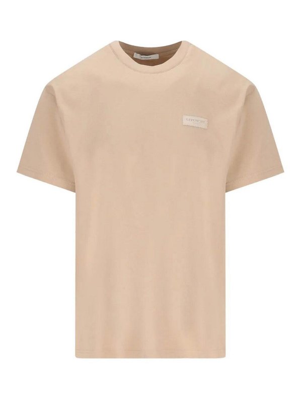GIVENCHY: Camisetas - Camiseta - Beis