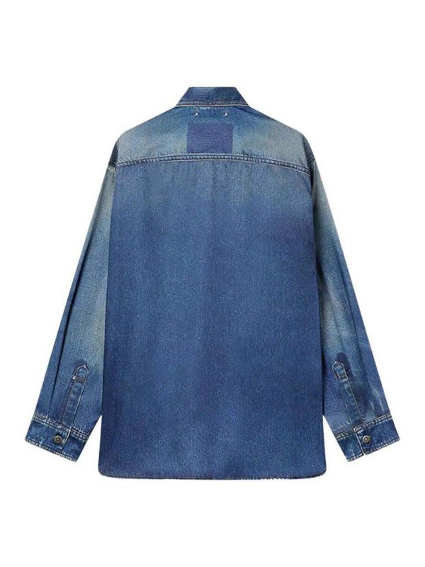 GOLDEN GOOSE: Hemden online - Hemd - Blau