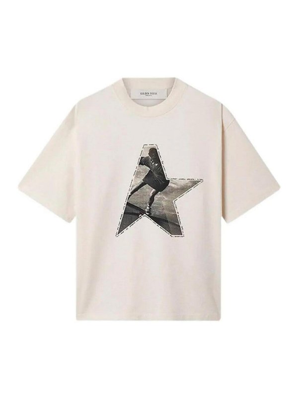 GOLDEN GOOSE: Camisetas - Camiseta - Blanco