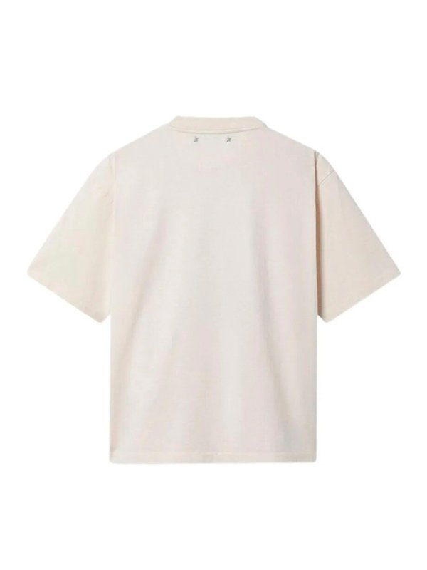 GOLDEN GOOSE: Camisetas online - Camiseta - Blanco