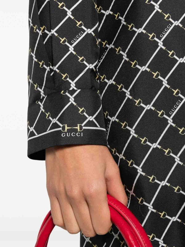 GUCCI buy online Heritage Intrigue Mini Dress