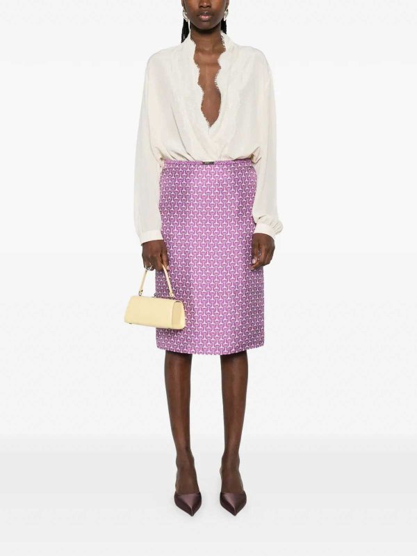 GUCCI: Knee length skirts & Midi online - Horsebit Skirt