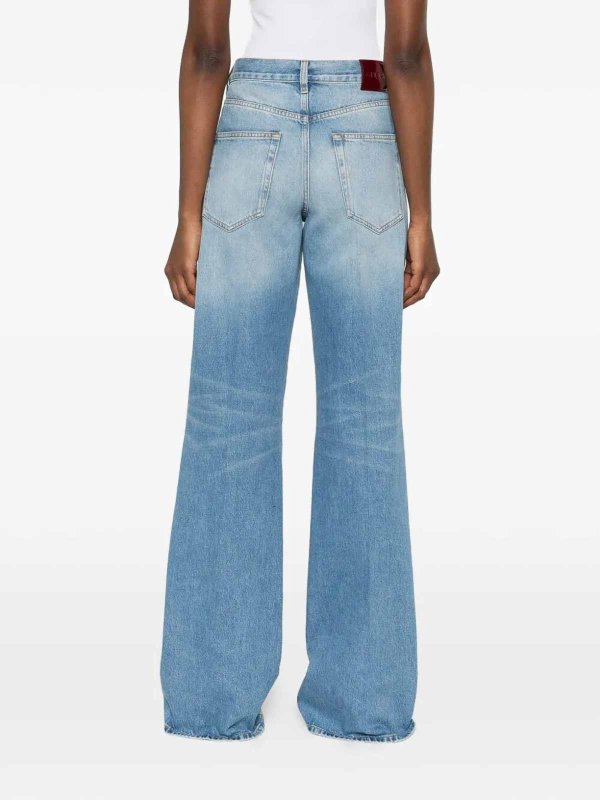 Mid Rise Flare Pants shop online: GUCCI