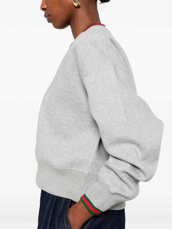 The Best Shops GUCCI: v necks - V-Neck Boxy Sweater