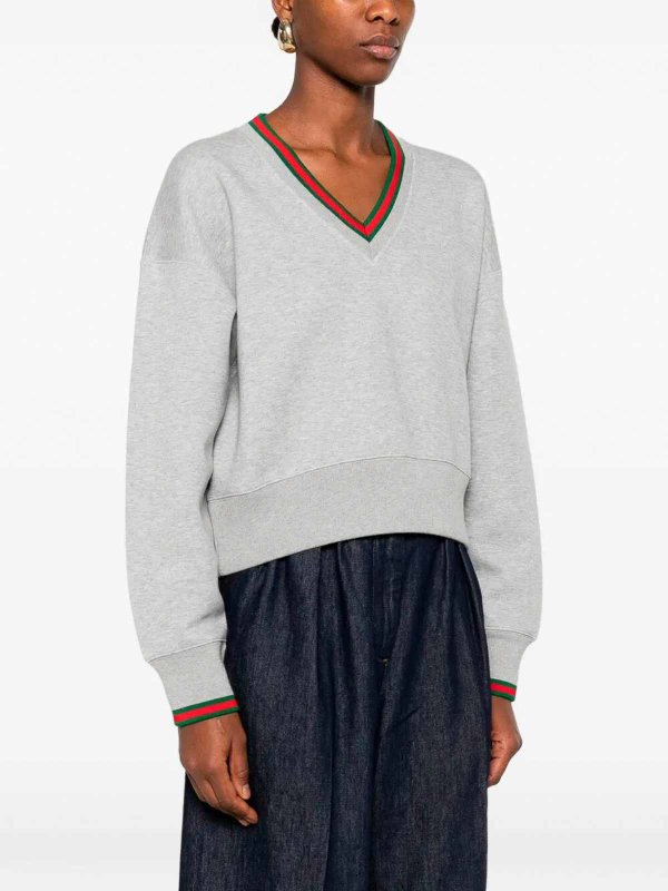 V-Neck Boxy Sweater shop online: GUCCI