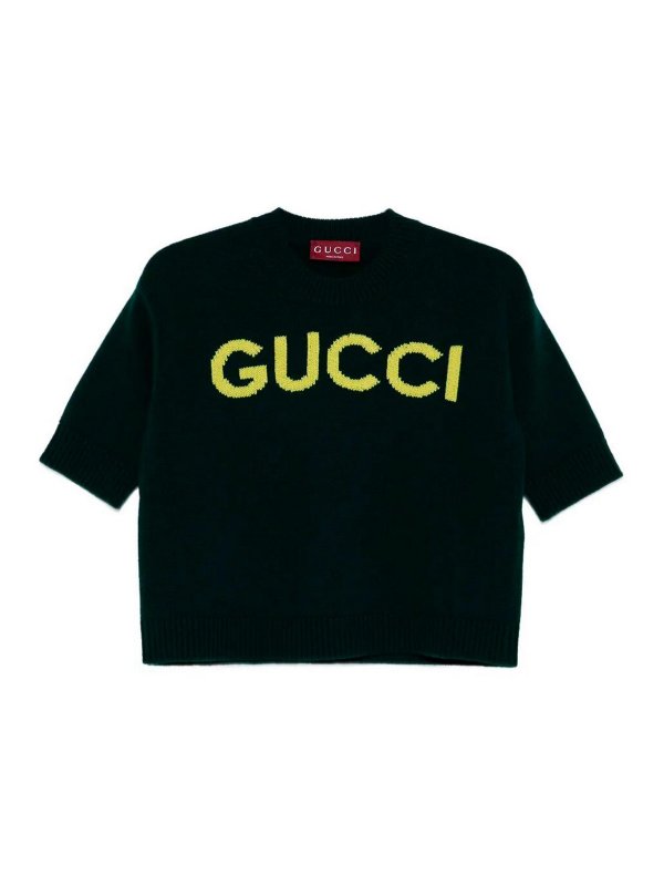 GUCCI: Tops & Tank tops - Short Sleeve Crew-Neck Top