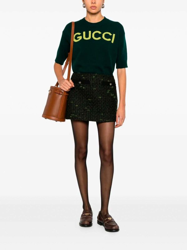 GUCCI: Tops & Tank tops online - Short Sleeve Crew-Neck Top