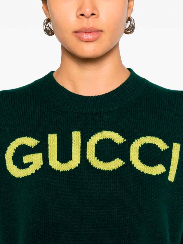 Short Sleeve Crew-Neck Top shop online: GUCCI