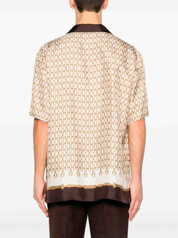 Disco Bowling Shirt shop online: GUCCI