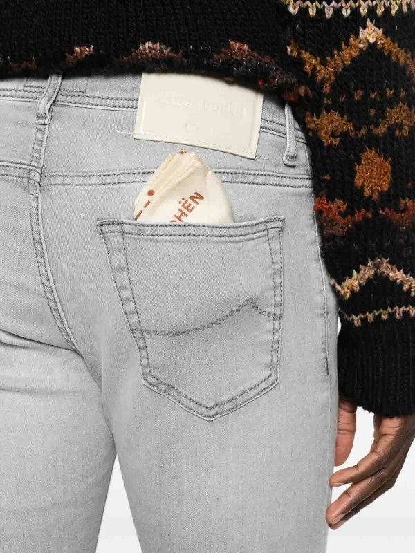 JACOB COHEN buy online ストレートジーンズ - ライトグレー