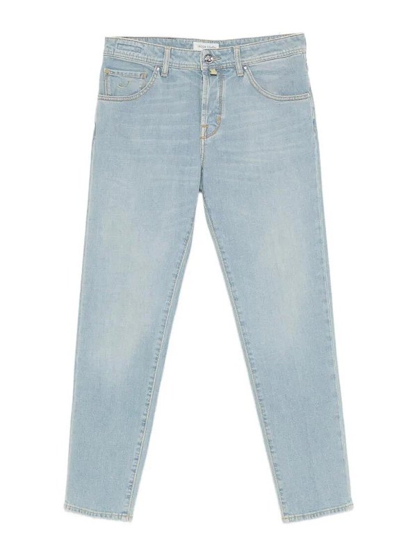 JACOB COHEN: Straight Leg Jeans - Straight Leg Jeans - Hellblau