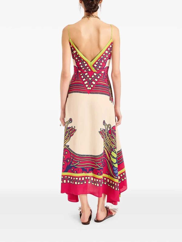 LA DOUBLEJ buy online Knielanges Kleid - Bunt