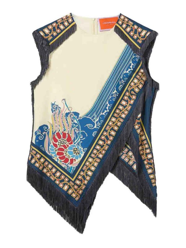 LA DOUBLEJ: Tops & Tank tops - Scarf Top