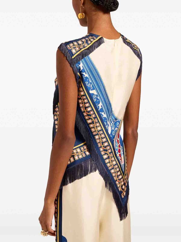 Scarf Top shop online: LA DOUBLEJ