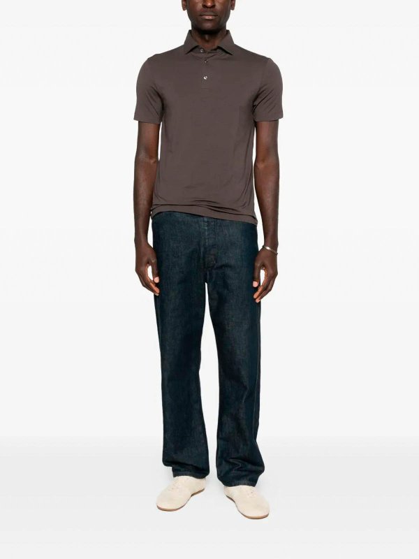 MALO: Poloshirts online - Poloshirt - Braun