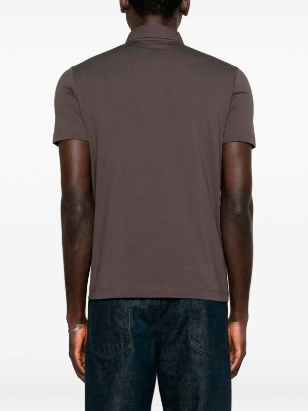 The Best Shops MALO: Poloshirts - Poloshirt - Braun