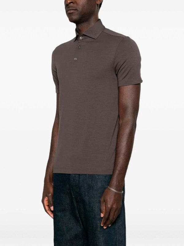 Poloshirt - Braun shop online: MALO