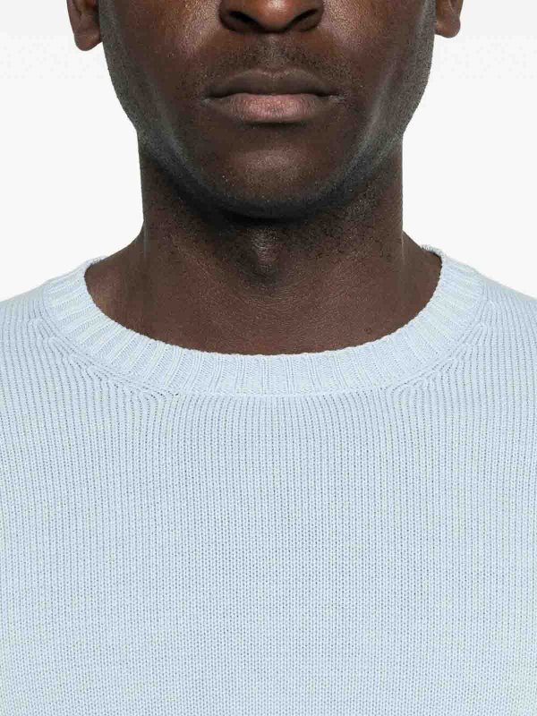 Rundhalspullover - Grau shop online: MALO