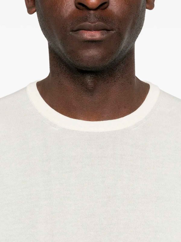 MALO buy online Rundhalspullover - Weiß